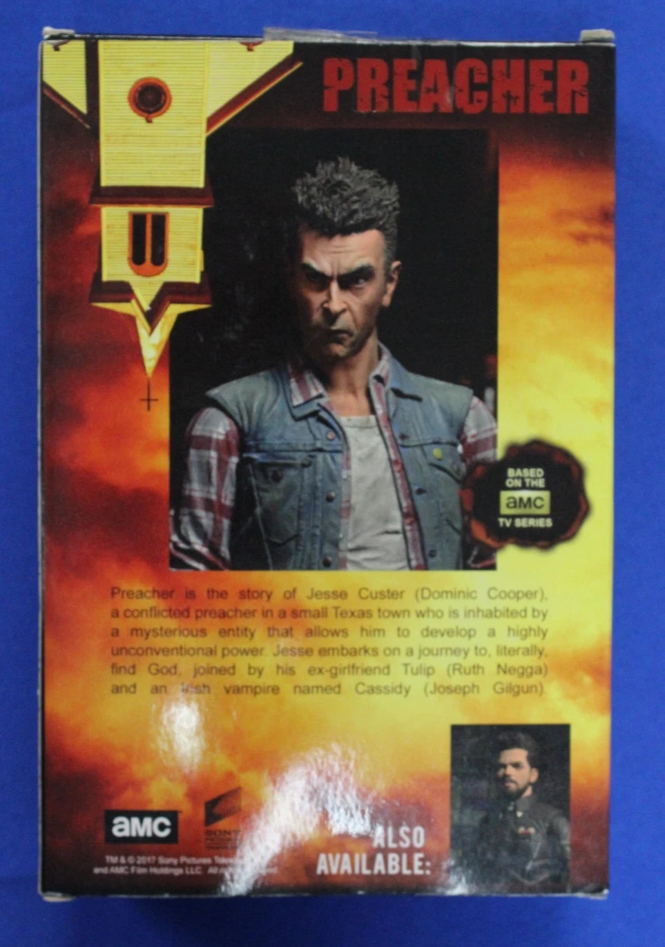 NECA Preacher Jesse Custer and Cassidy Figures Lot of 2