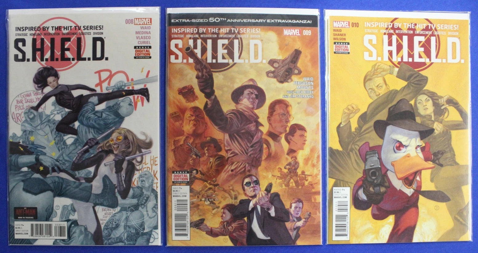 SHIELD #1-12 & Agents of SHIELD #1-10 Complete Sets + Art Print VF/NM
