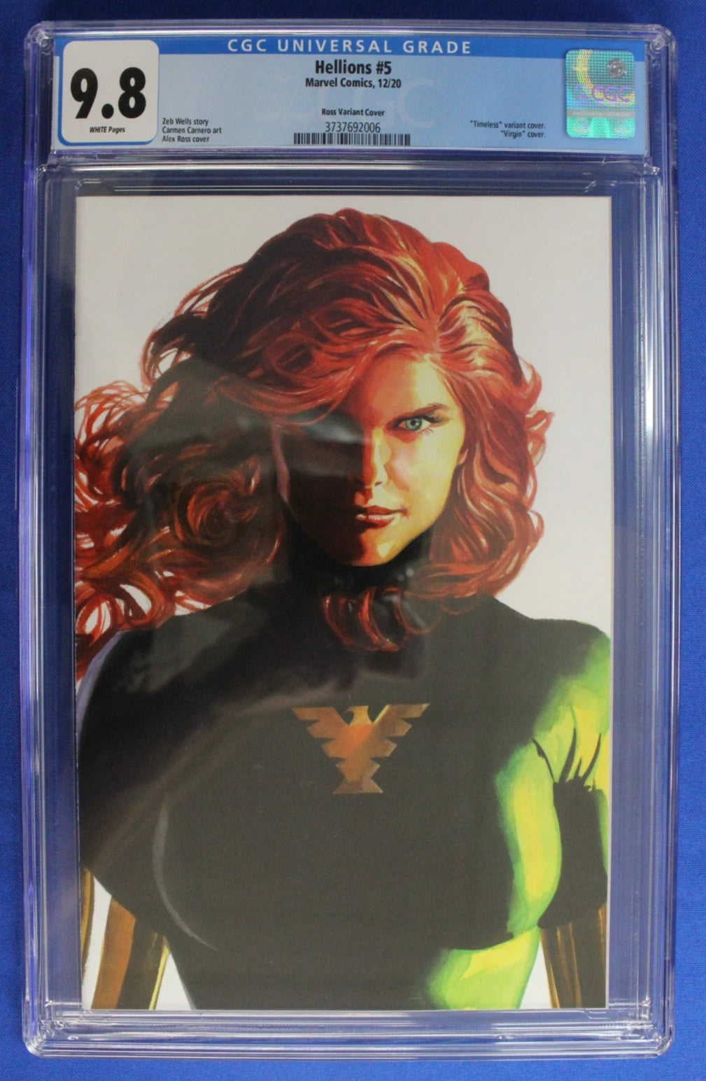 Hellions #5 Alex Ross Timeless Virgin Variant (Phoenix Cover) CGC 9.8
