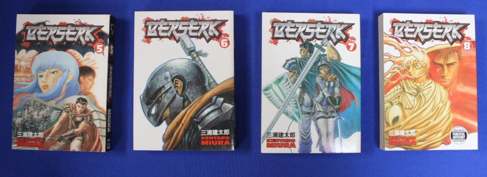 Berserk Vol 1-41 + Flame Dragon Knight English Manga Near Complete Paperback Set