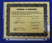 Wes Studi & Rodney Grant Signed Photographs with COA Dances With Wolves