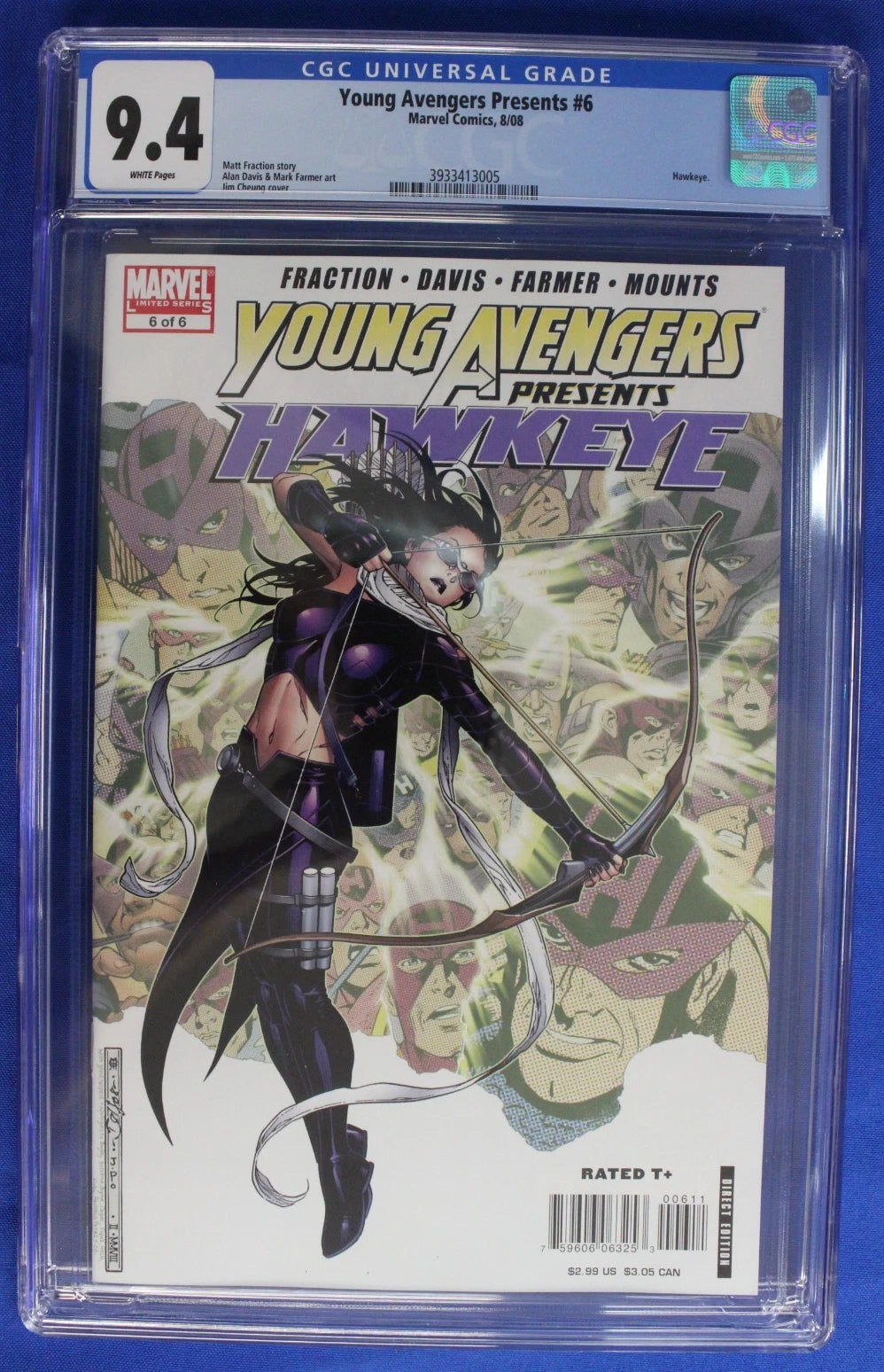 Young Avengers Presents #6 CGC 9.4