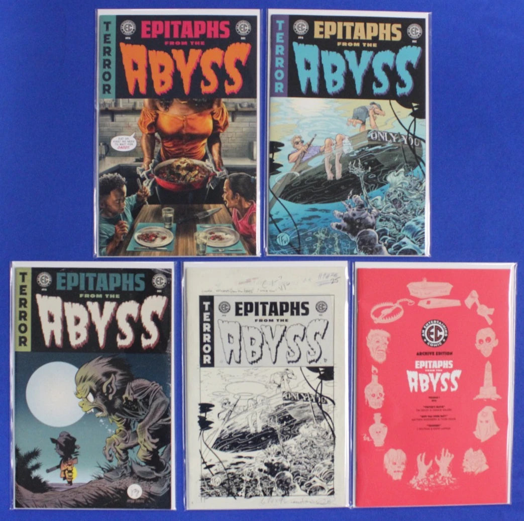 EC Epitaphs from the Abyss #1-12 Set + Tons of Variants Lot of 44 VF/NM