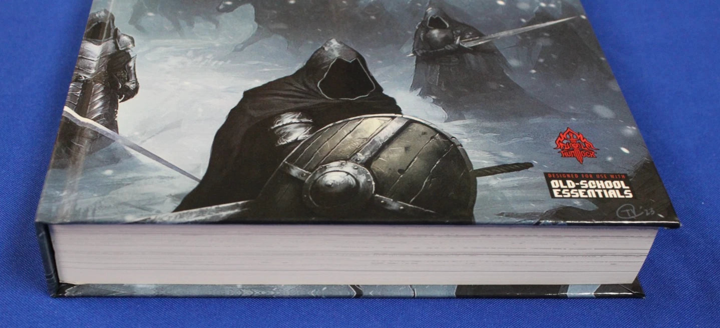 Gods of the Forbidden North Volumes 1-3 Hardcover RPG Books for OSE Kickstarter