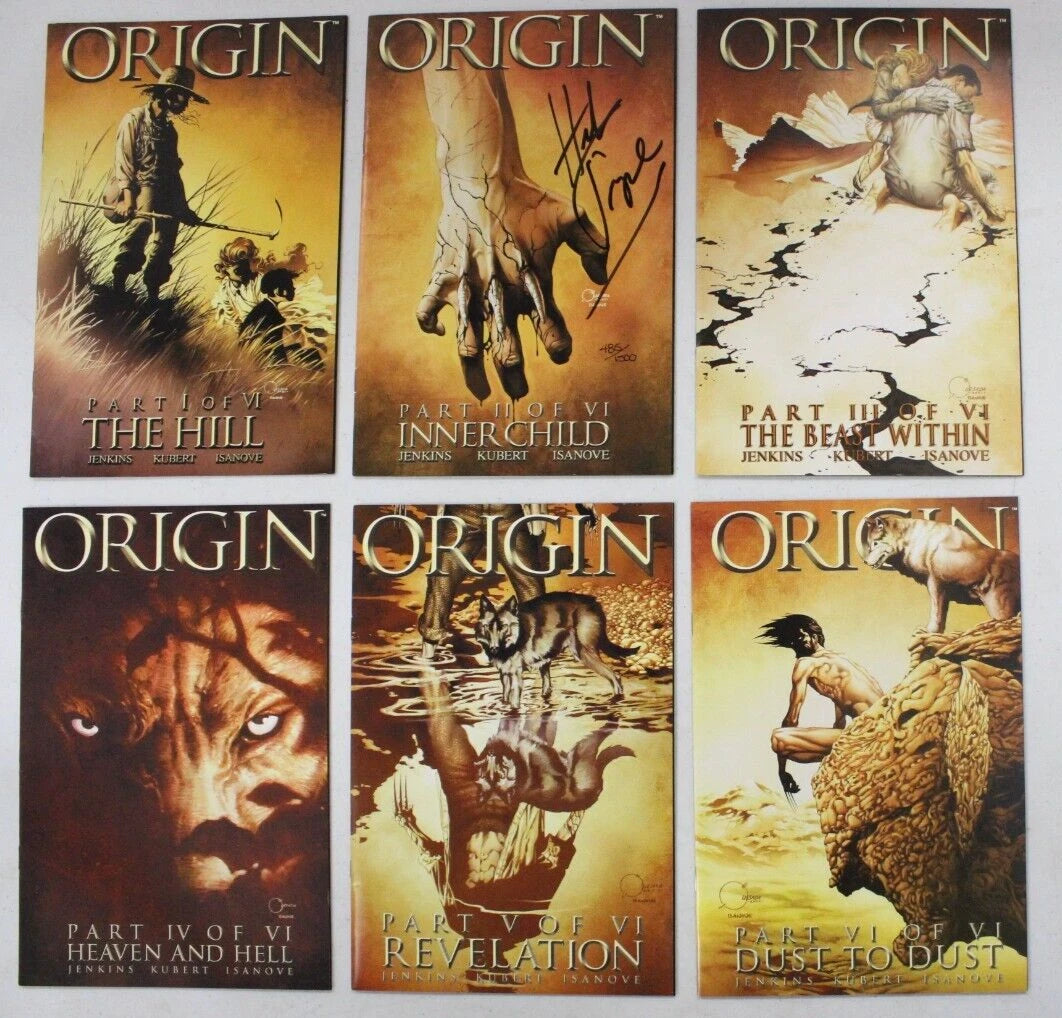Wolverine Origin #1-6 Full Set 2001 VF/NM #2 SIGNED by Herb Trimpe