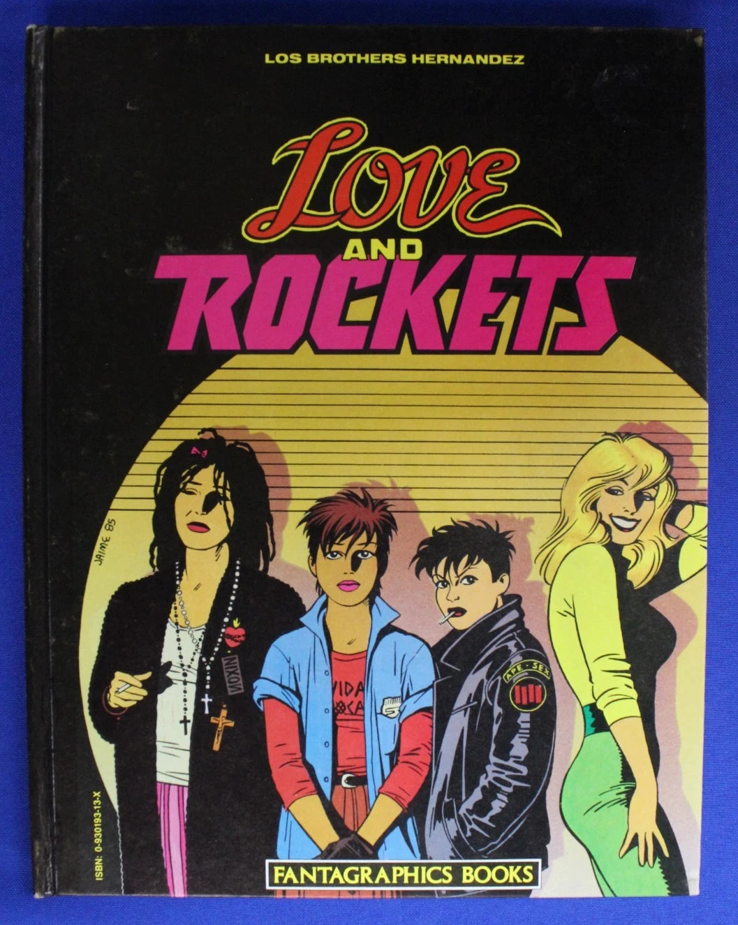 Love and Rockets Book 1 & 2 HC SIGNED by Hernandez Brothers