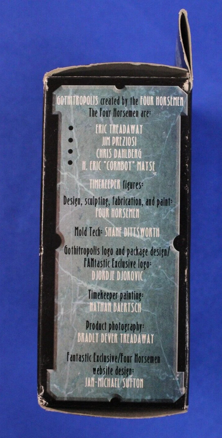 2008 FANtastic Gothitropolis Timekeeper Four Horsemen RED Baraeth