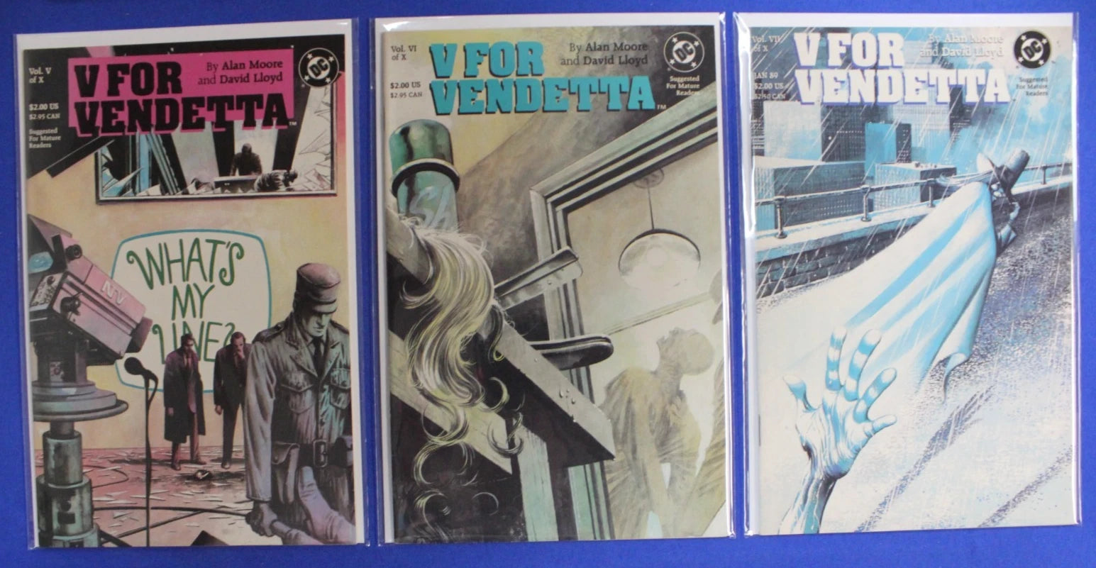 V for Vendetta #1-10 Complete Set NM-