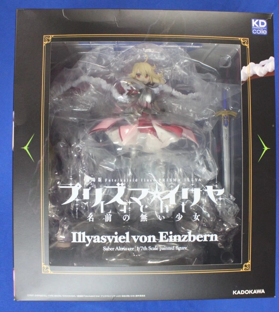 Fate Kaleid Liner Prisma Illya Illyasviel von Einzbern Saber Altria 1/7 Figure