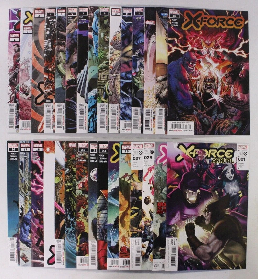 X-Force #1-29 + Annual Run (of 1-50 2020 Series) Lot of 30