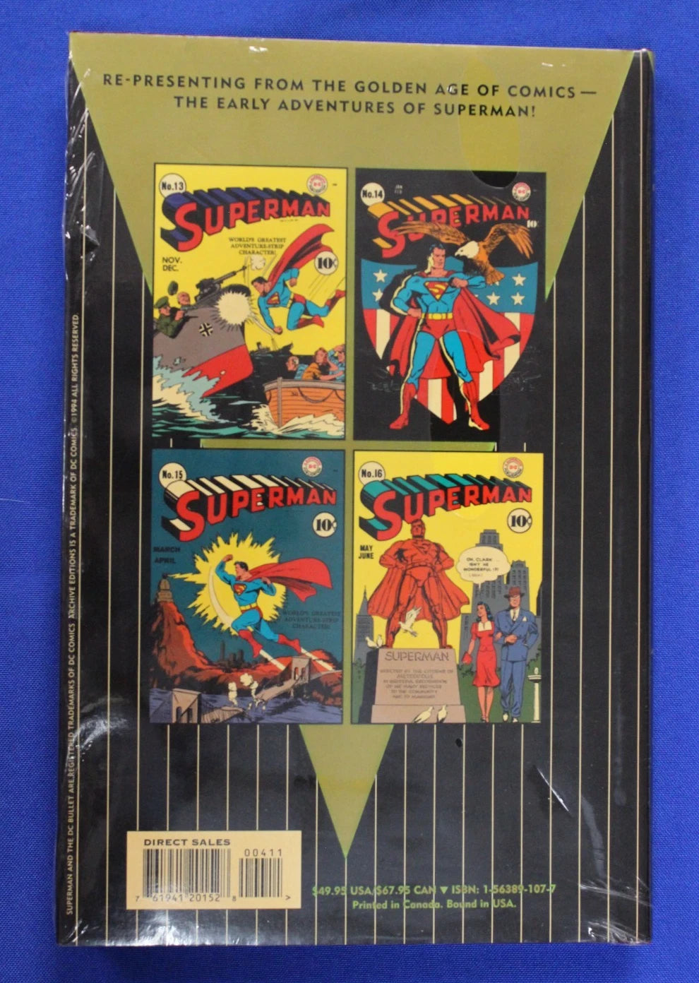 DC Archive Editions Superman Volumes 1, 2, & 4 Lot of 3 Hardcover Books