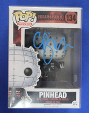 Funko POP Movies #134 Pinhead Signed by Clive Barker