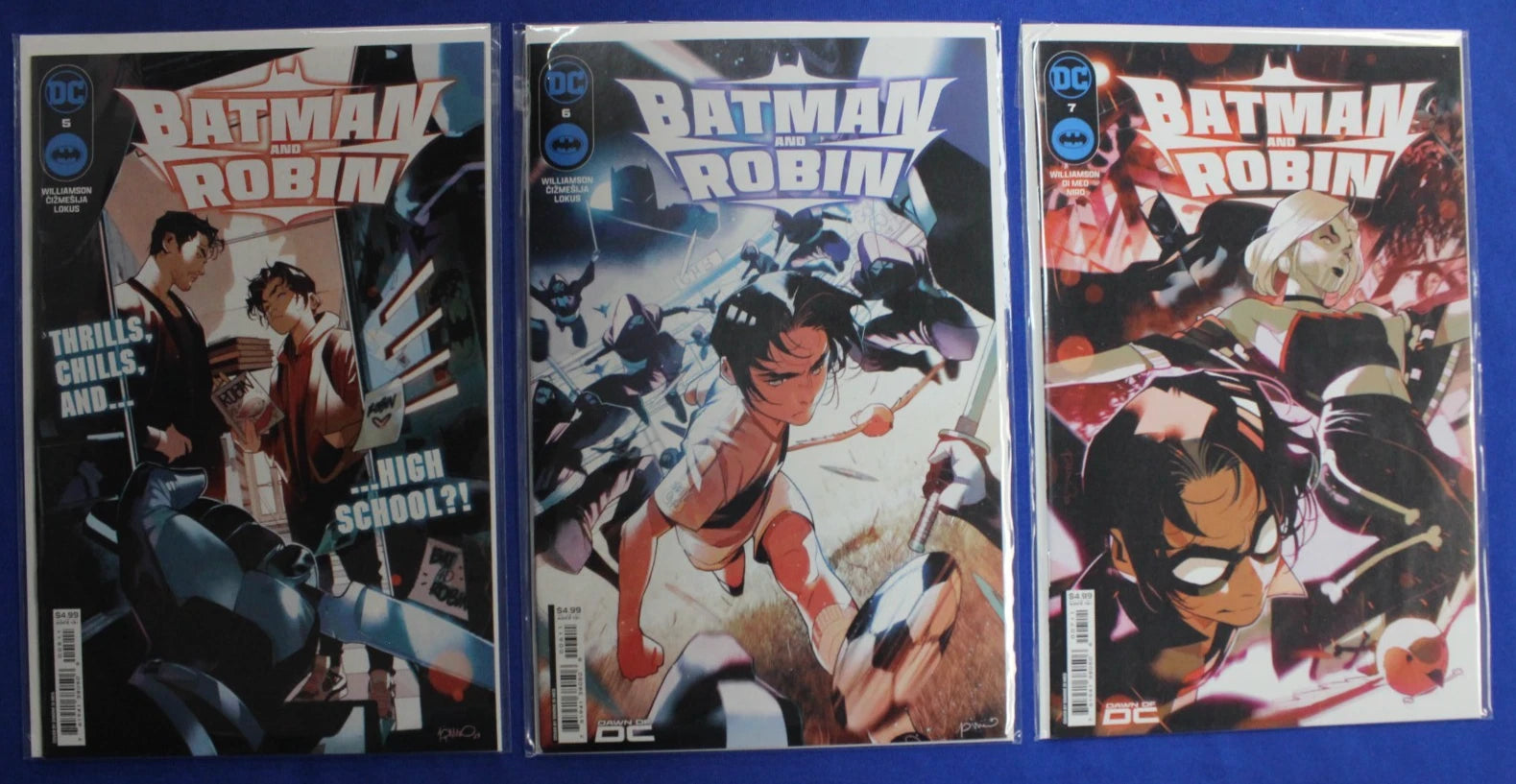 Batman and Robin #1-21, 23 + 2024 Annual Lot of 23 VF/NM