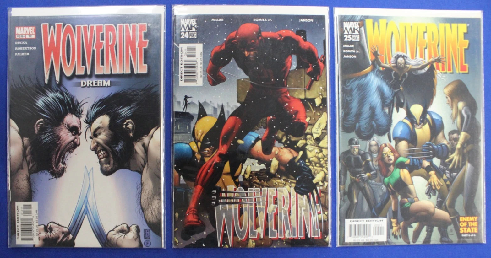 Wolverine Lot of 33 VF-VF/NM