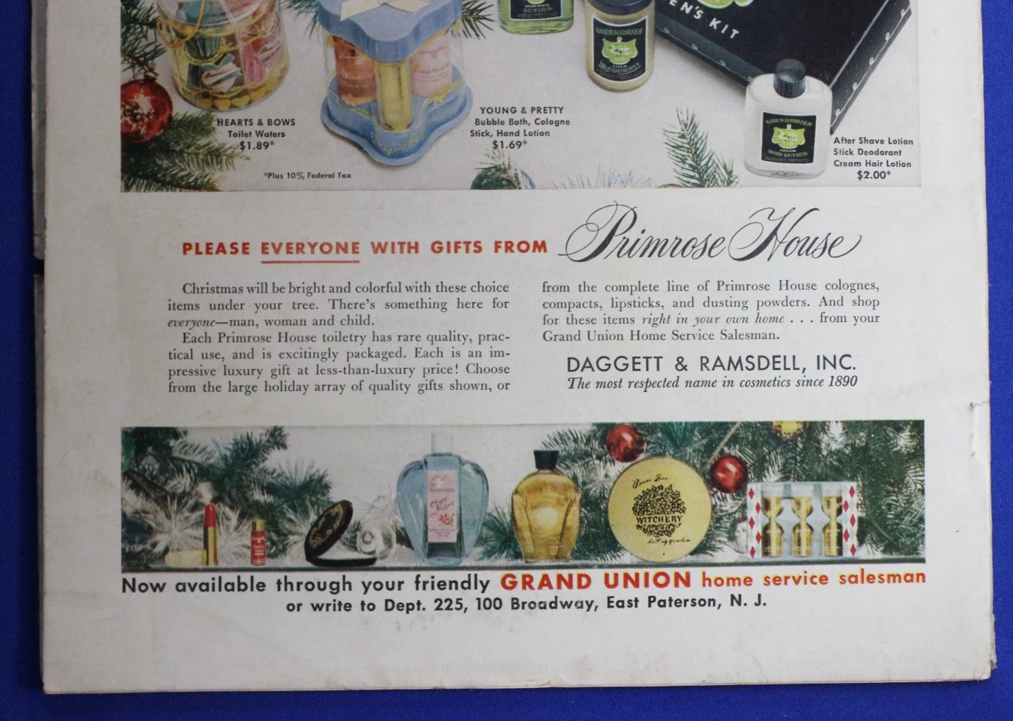 Vogue Magazine October 15th 1955 VG