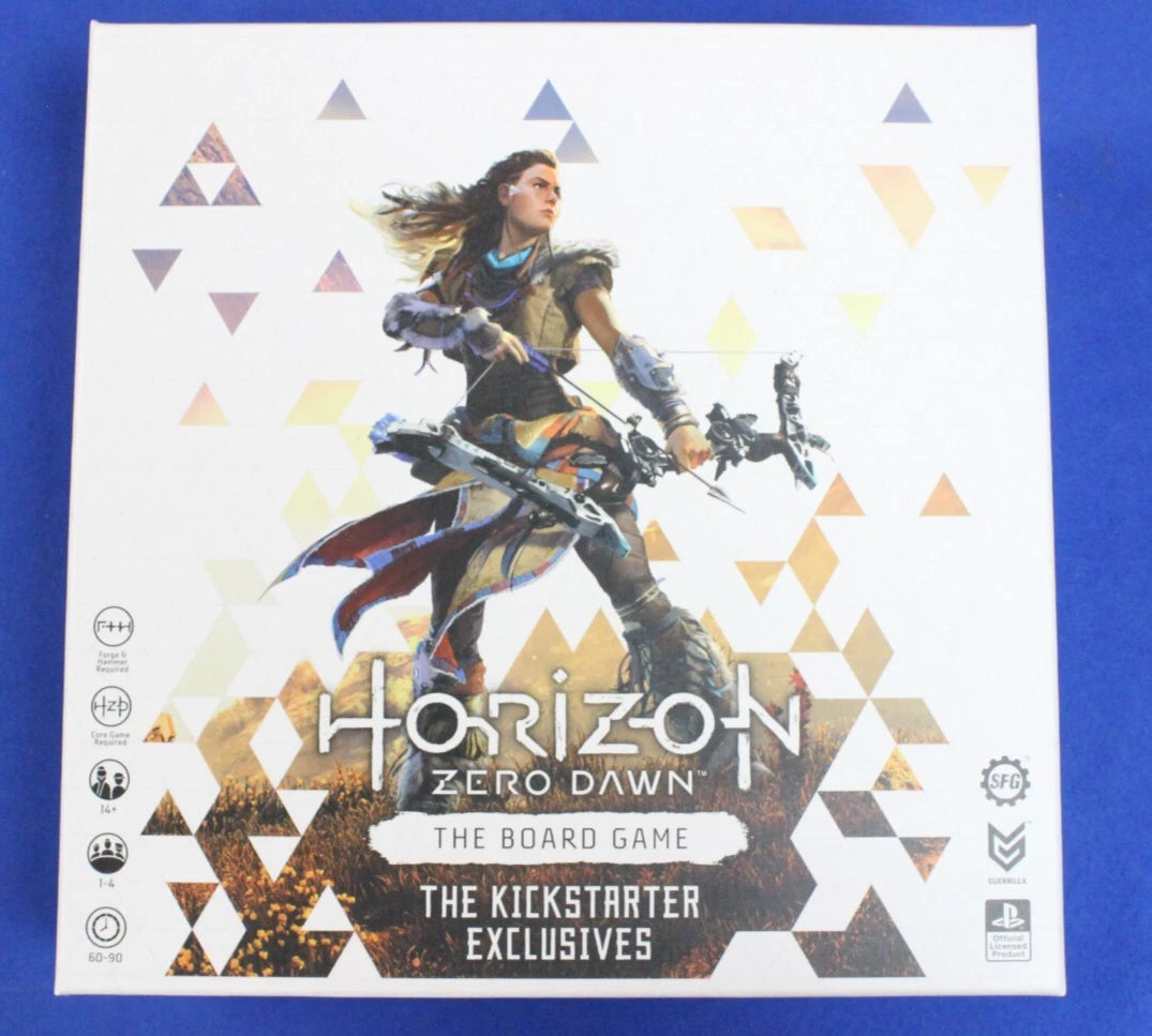 Horizon Zero Dawn Board Game + 3 Expansions & Kickstarter Exclusives Bundle Lot