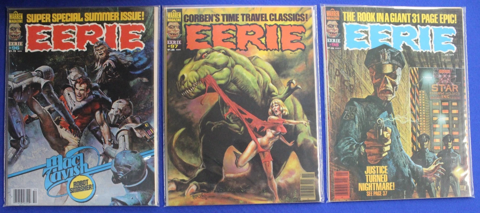 Eerie Magazine #80-107 Lot of 28 FN-VF