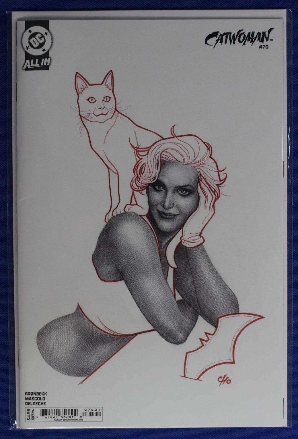 Catwoman #69-71 Frank Cho Variants Set of 3 NM