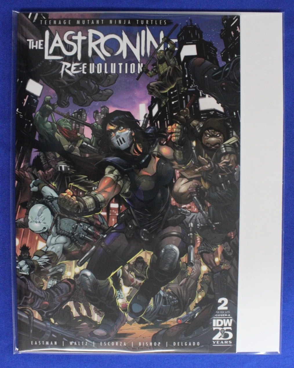 TMNT The Last Ronin #1-5 + Design Archive + Re-Evolution #1-5 Complete Set VF/NM