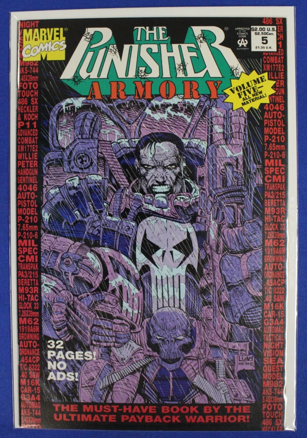 The Punisher Armory #1-9 Near Complete Set (NO #10) VF-VF/NM