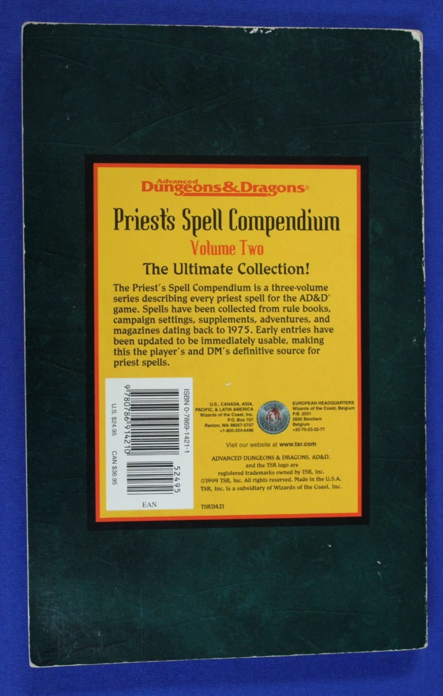 Advanced Dungeons & Dragons Priest's Spell Compendium Volumes 1-3