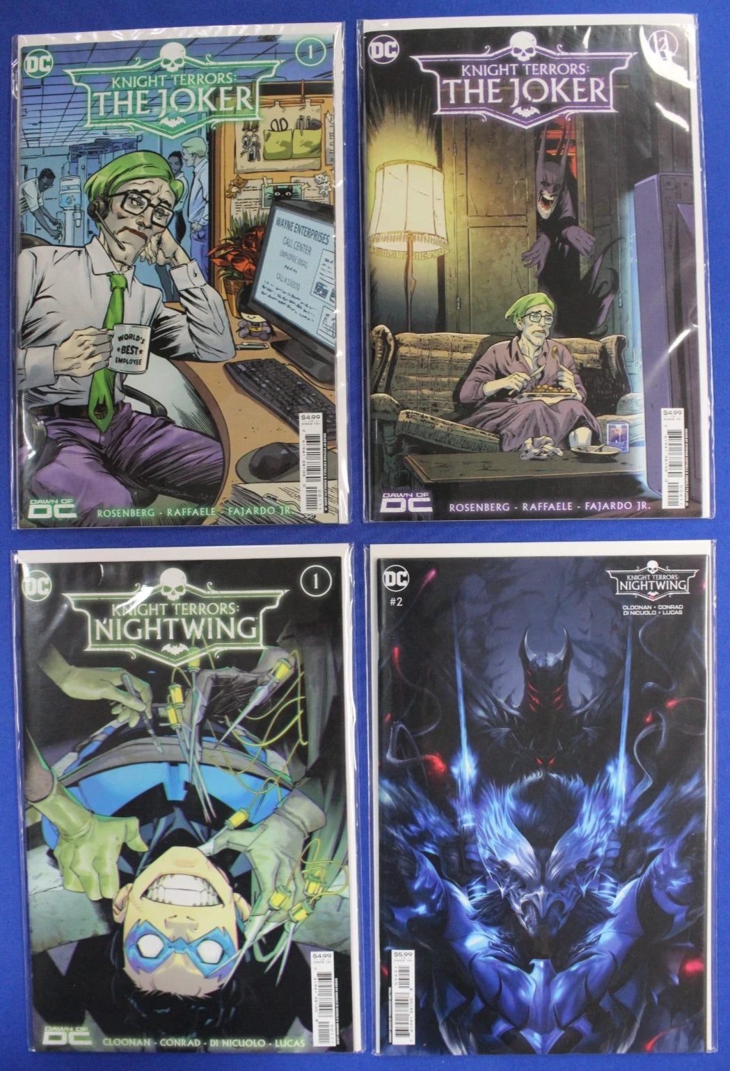 Knight Terrors #1-4 Complete Set + Extras Lot of 25 VF/NM