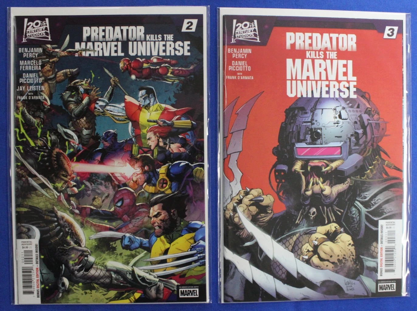 Predator vs. Spider-Man #1-4 & Predator Kills the Marvel Universe #1-5 VF/NM