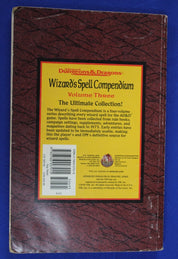 Wizards of the Coast '90s Dungeons & Dragons Wizard's Spell Compendium Vol. 1-4