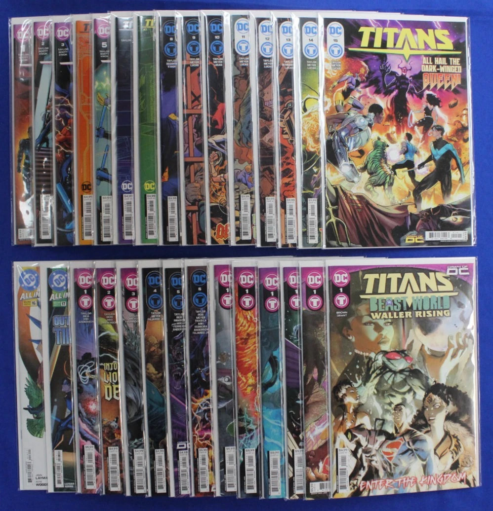 Titans #1-17 Run + Beast World #1-6 + Extras Lot of 29 VF/NM