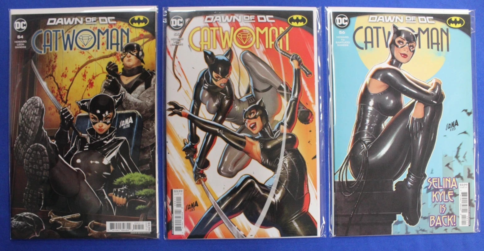 Catwoman #51-68 DNA Covers Full Set Lot of 19 VF/NM