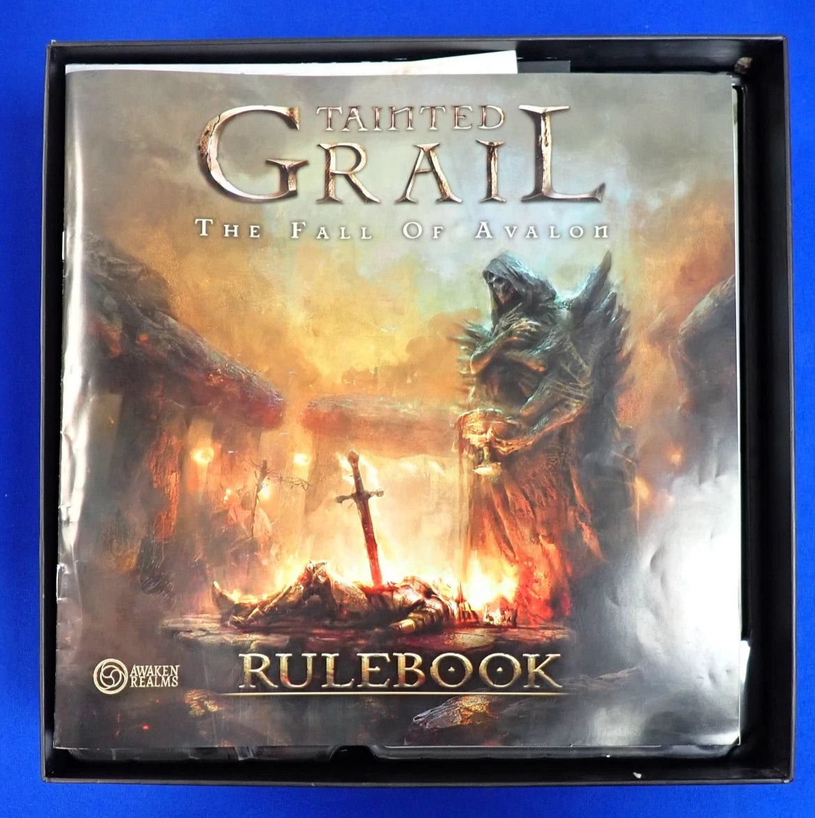 Awaken Realms Tainted Grail Fall of Avalon Game + Expansions & Stretch Goals Lot
