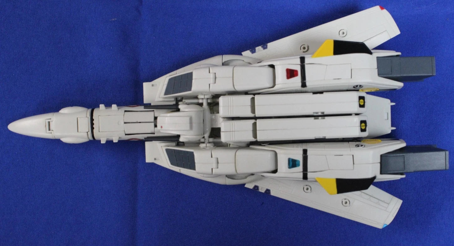 Robotech Transformable Roy Fokker VF-1S Mech + Rick Hunter Vintage Action Figure