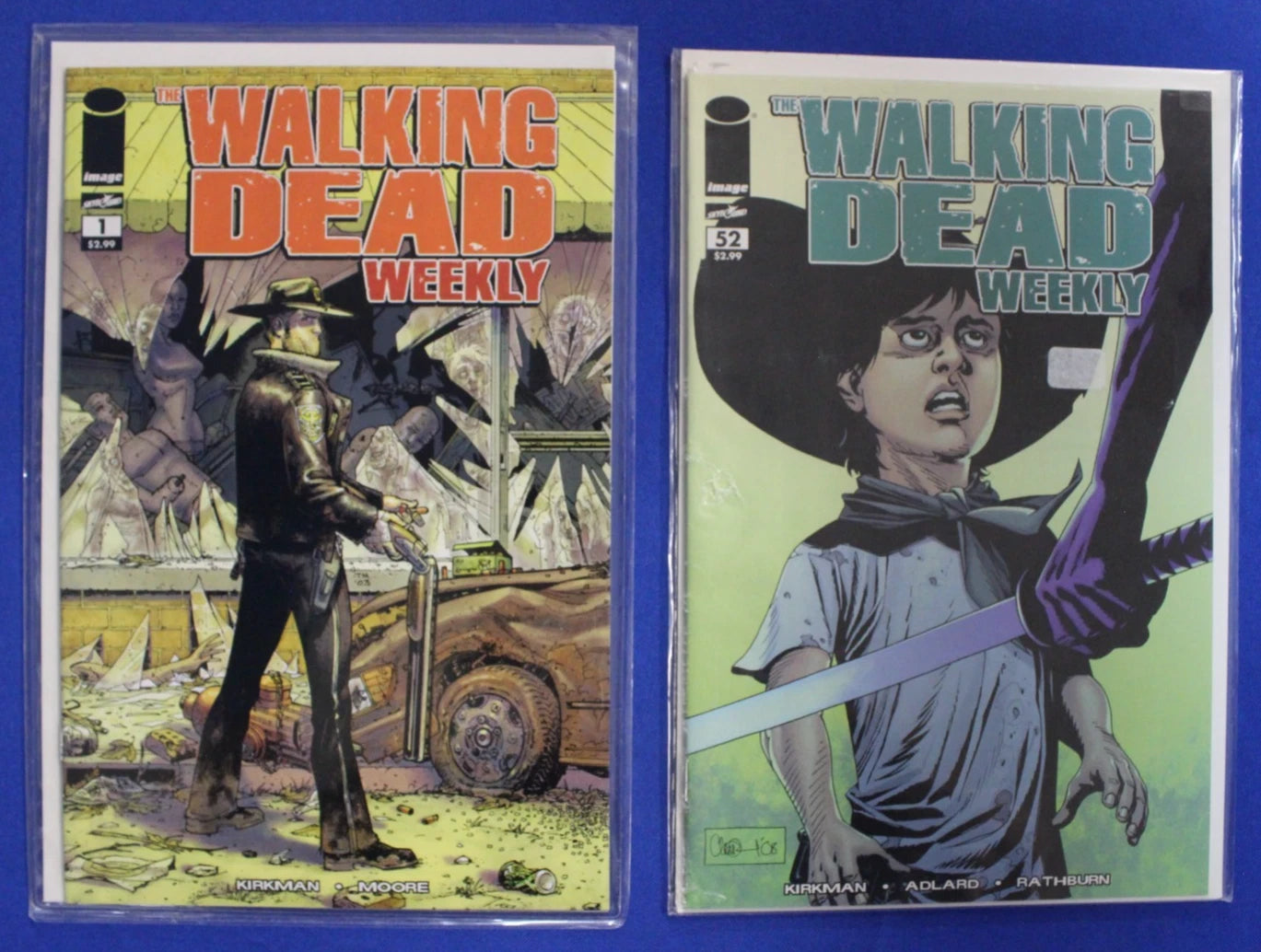 The Walking Dead Lot of 256 VF-VF/NM