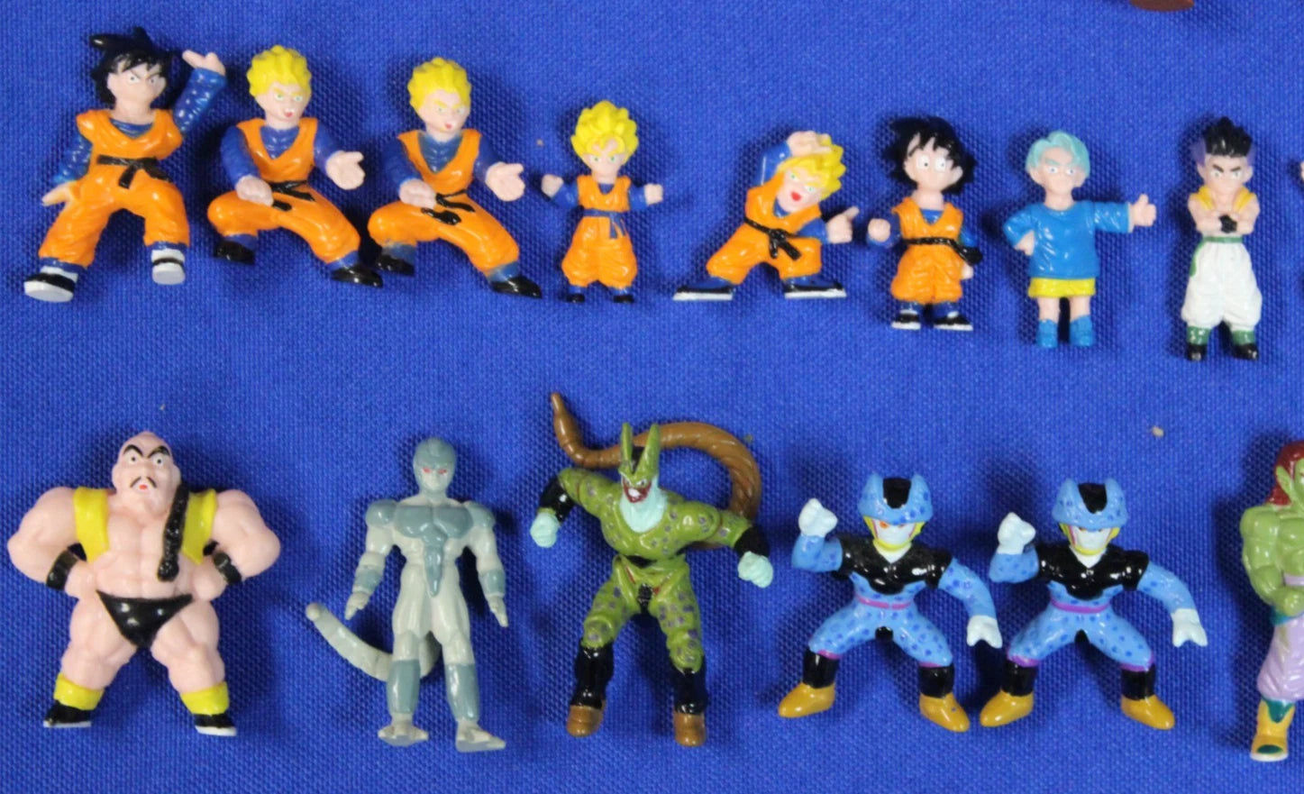 Irwin Toys Dragon Ball Z 80s-90s Loose Miniature Figures Lot of 52