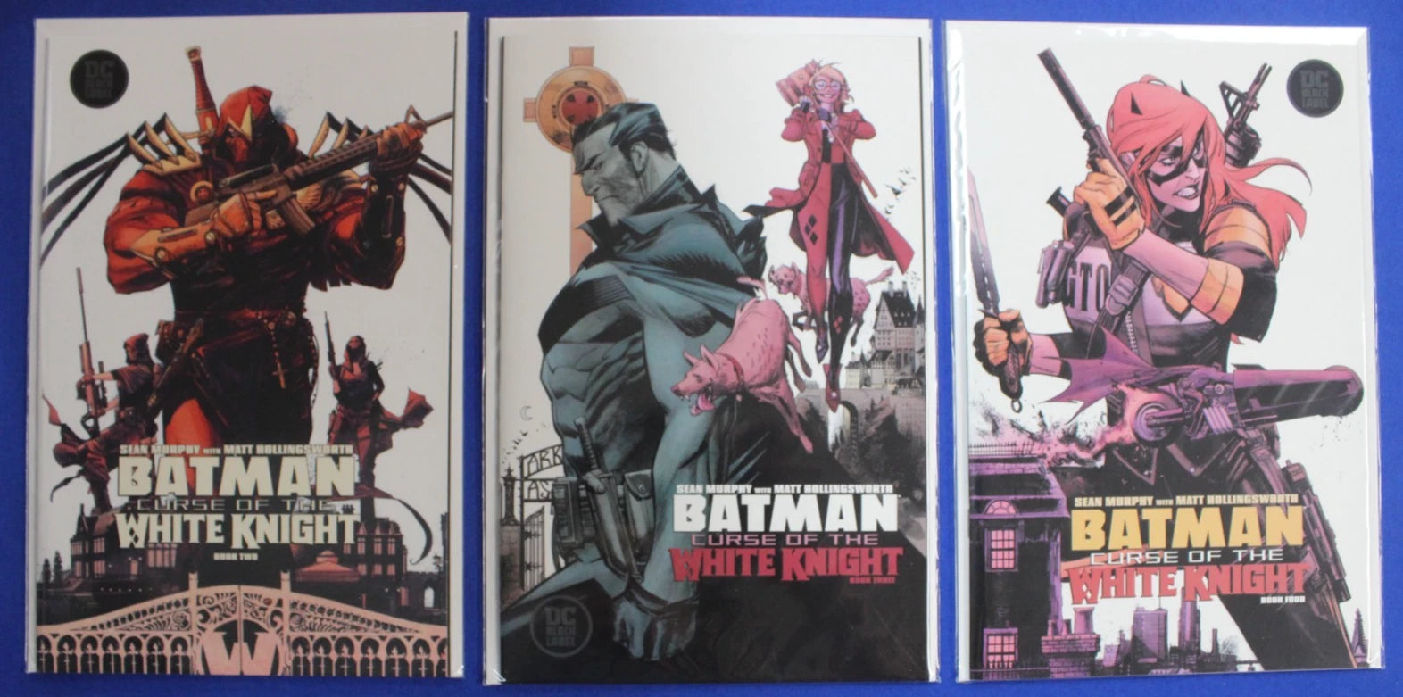 Batman White Knight #1-8 Curse #1-8 Complete Sets Lot of 17 VF/NM