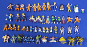 Irwin Toys Dragon Ball Z 80s-90s Loose Miniature Figures Lot of 52