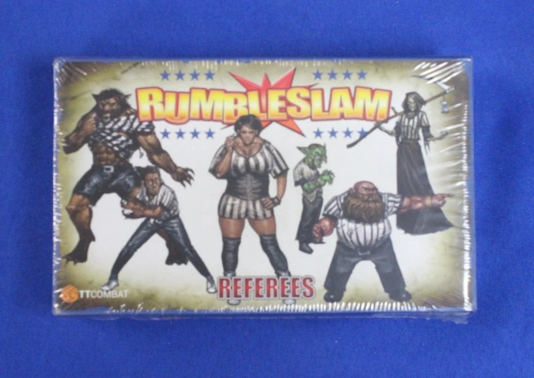 TT Combat Rumbleslam Board Game Referees Miniatures Expansion