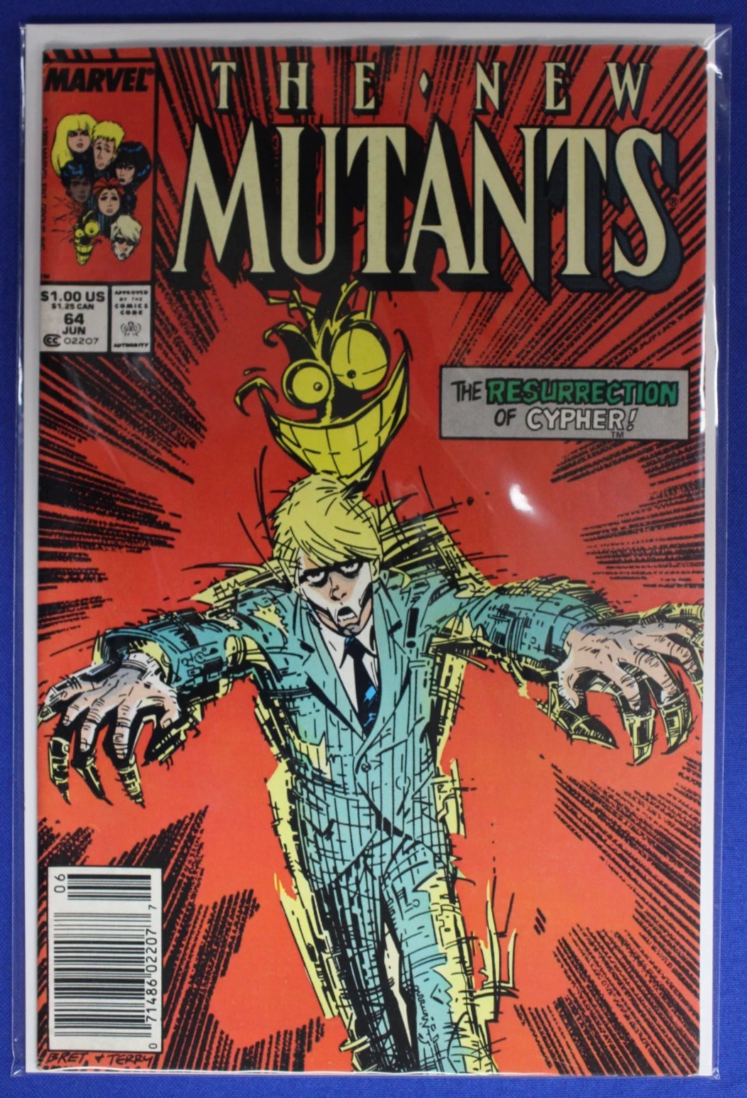 New Mutants #59 63 64 66 67 (x2) 68 69 Mark Jewelers Lot of 8 FN/VF