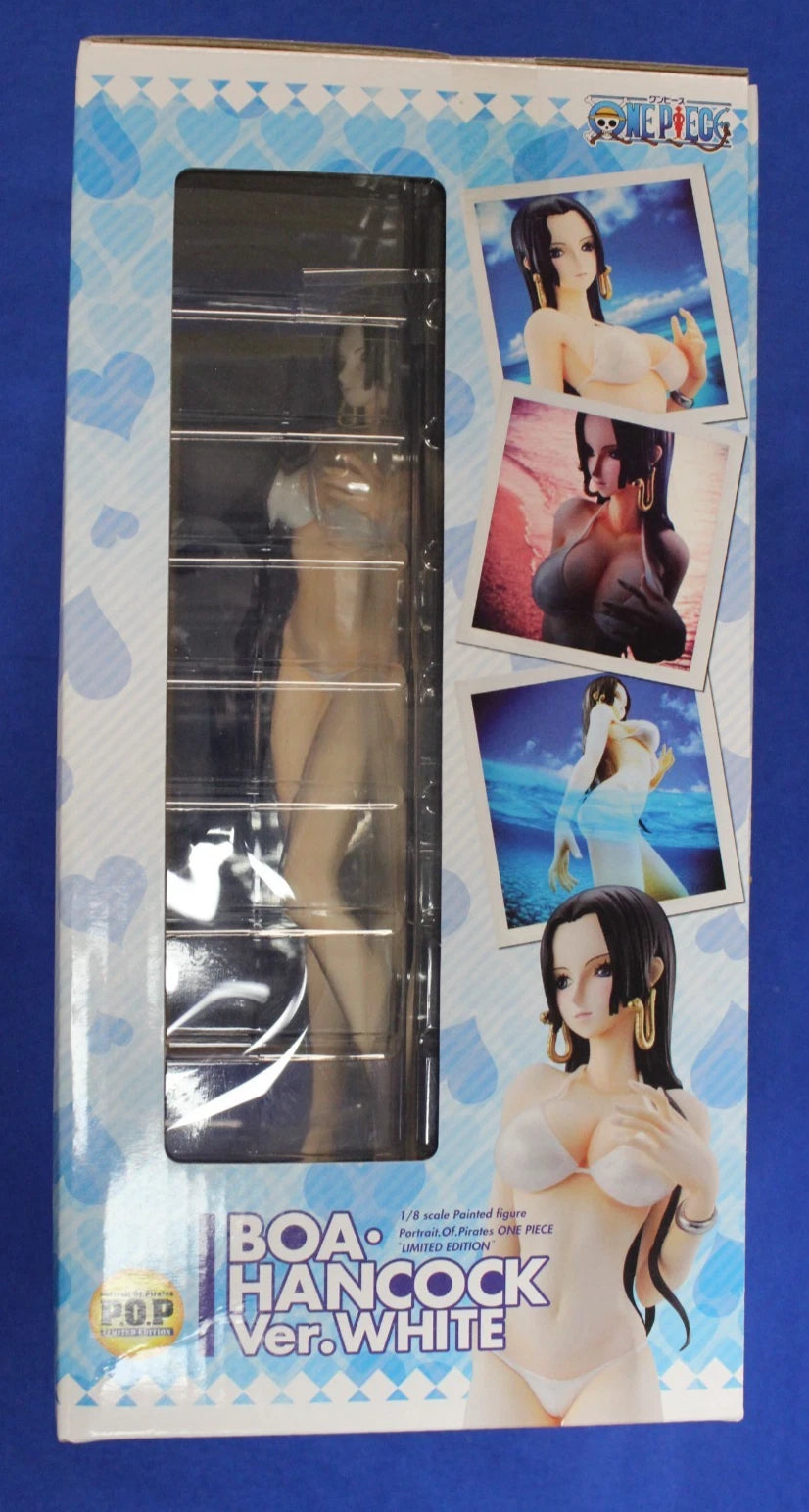 MegaHouse 2011 One Piece Boa Hancock Swimsuit Ver. White 1/8 Painted Figure