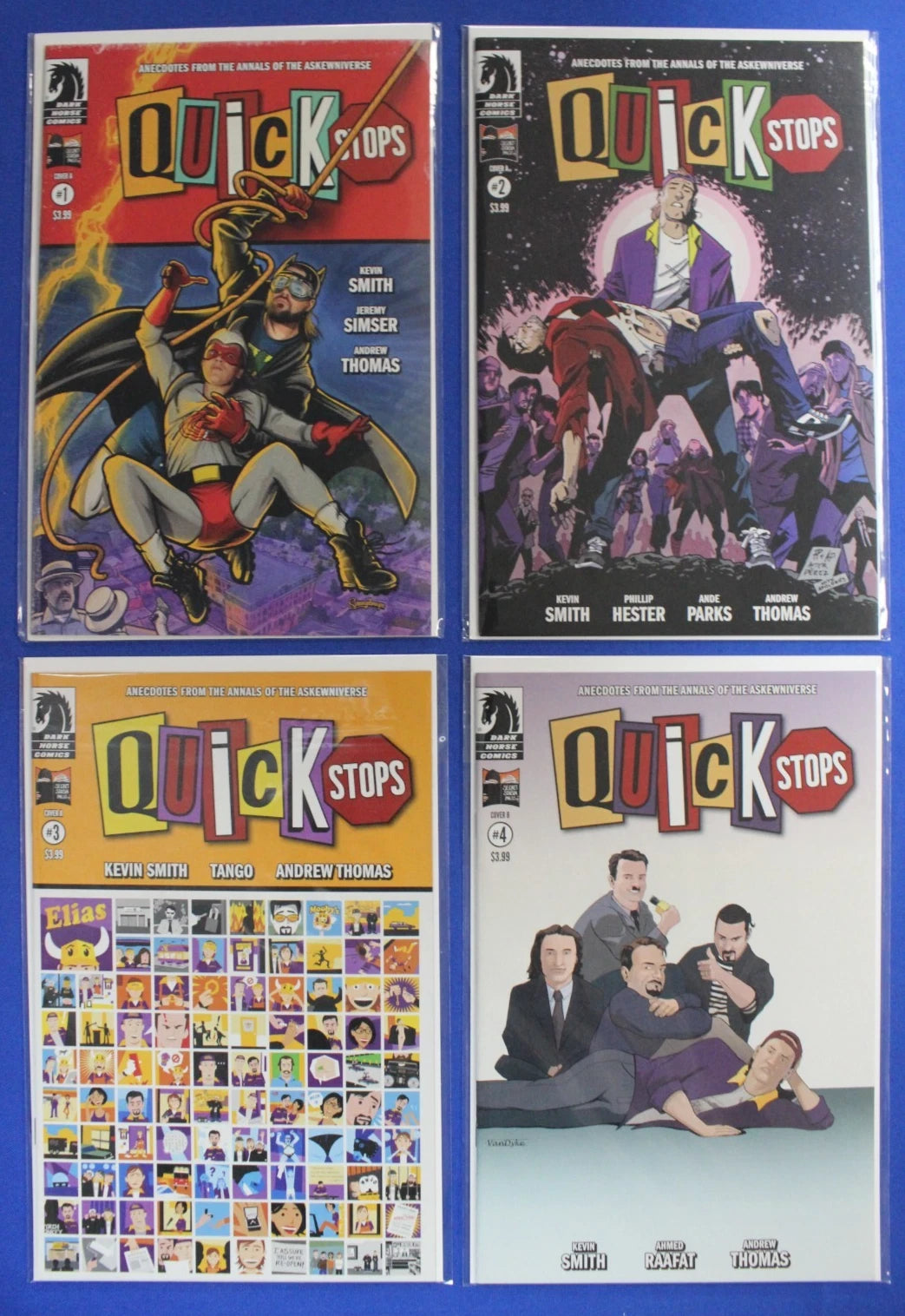 Quick Stops #1-4 Complete Set VF/NM