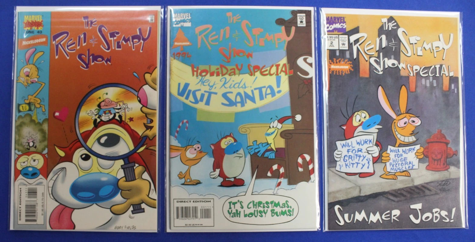 The Ren & Stimpy Show #32-43 + Specials & One-Shots Lot of 16 VF/NM