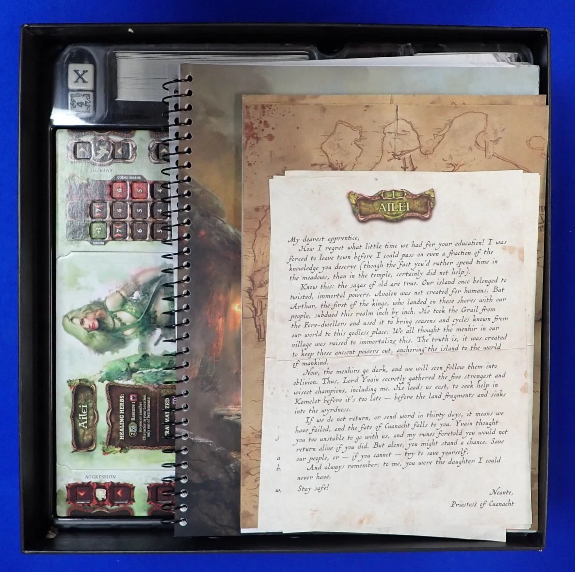 Awaken Realms Tainted Grail Fall of Avalon Game + Expansions & Stretch Goals Lot