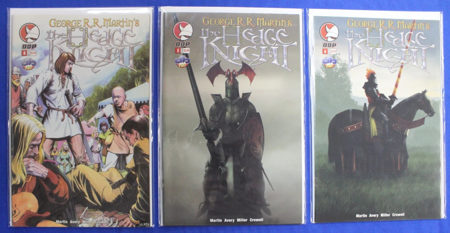 George RR Martins Hedge Knight #1-6 Complete Set + Sworn Sword #3-6 VF/NM