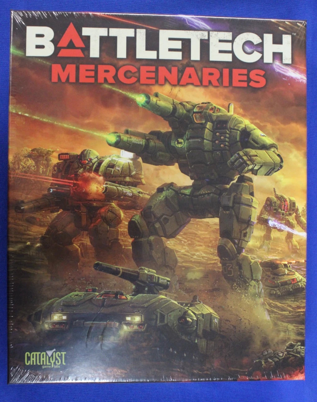 Catalyst Battletech Mercenaries Standard Box Set + Posters & 5 Salvage Boxes