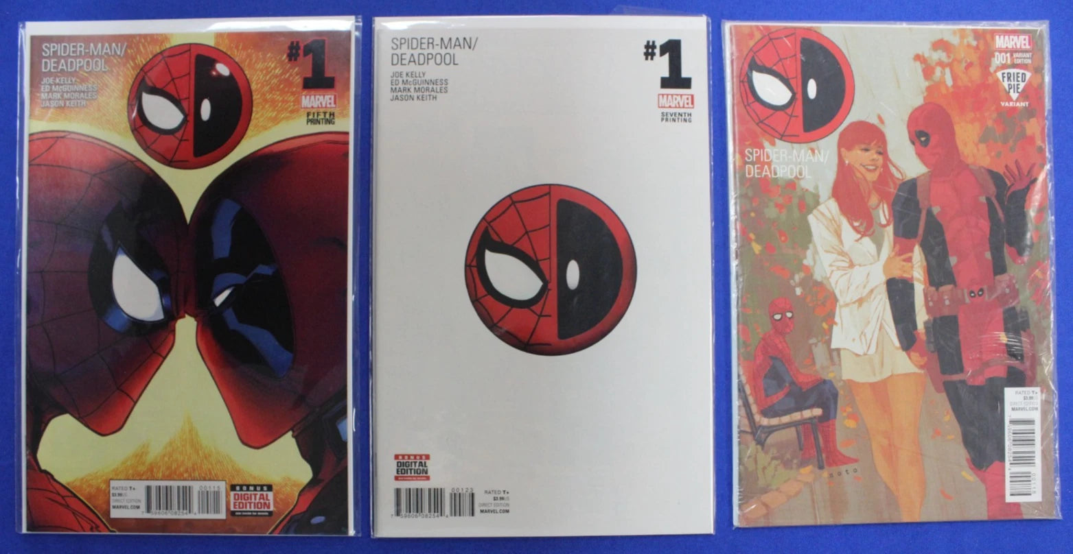 Spider-Man/Deadpool #1-23 + 1.MU w/ Variants Lot of 34 VF/NM