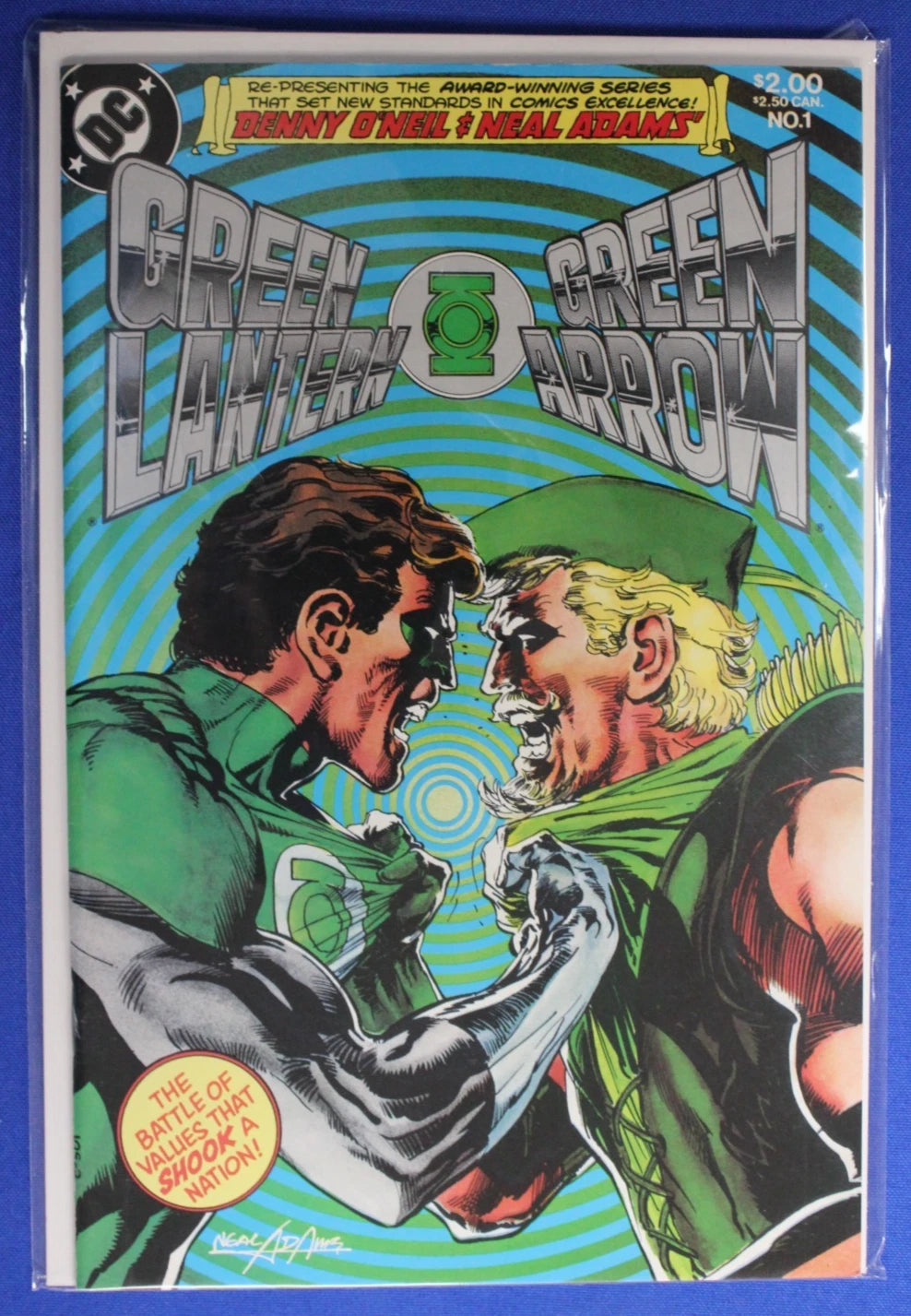 Green Lantern Green Arrow #1-7 Complete Set VF-VF/NM