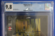 Negan Lives! #1 Gold Foil Variant CGC 9.8 NM/M