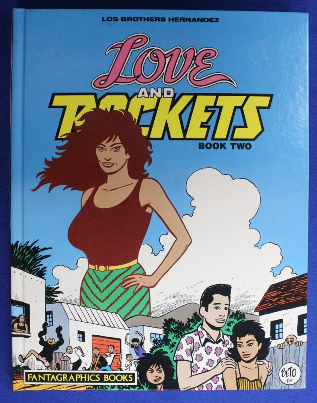 Love and Rockets Book 1 & 2 HC SIGNED by Hernandez Brothers