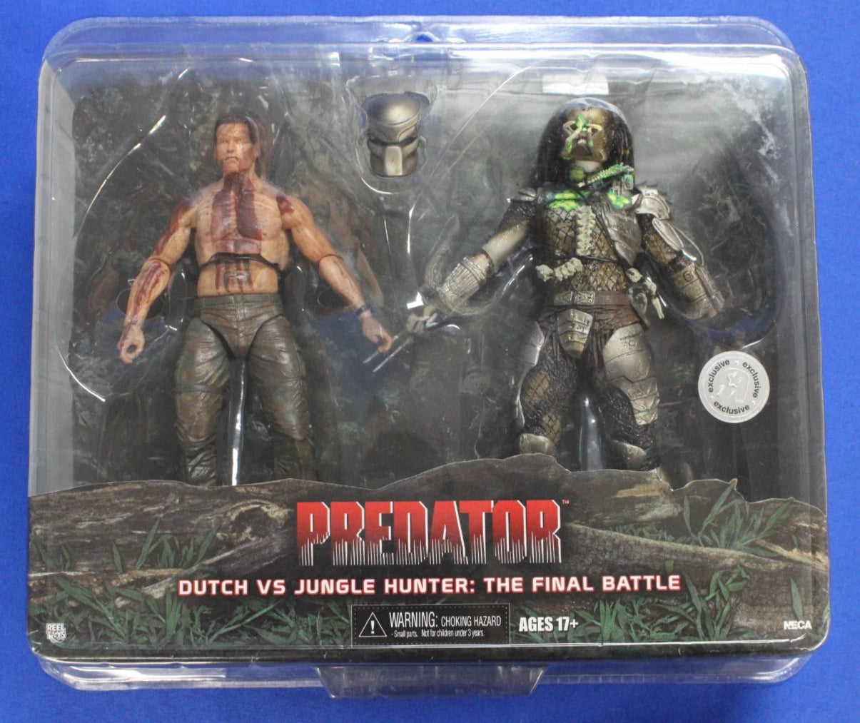 NECA 2013 Predator Dutch vs Jungle Hunter Figures Complete in Box Sealed