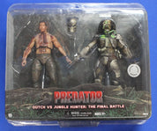 NECA 2013 Predator Dutch vs Jungle Hunter Figures Complete in Box Sealed